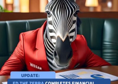 Ed the Zebra your Financial Planner