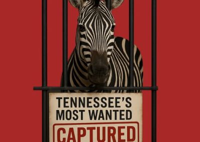 Ed the Zebra Tennessee's Most Wanted