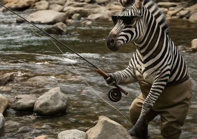 Ed the Zebra Fishing