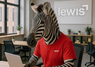 Ed the Zebra at Lewis
