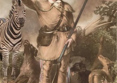 Ed the Zebra on the Wild Frontier